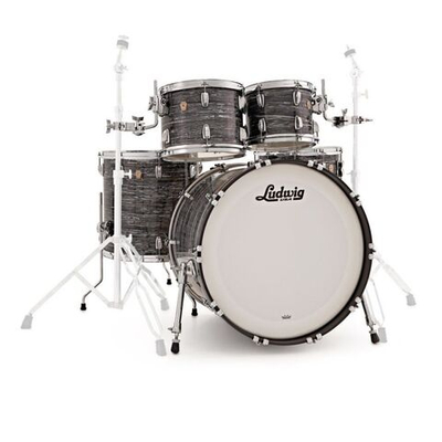 L88204AX1Q Classic Maple MOD Набор барабанов, черный (3 коробки), Ludwig