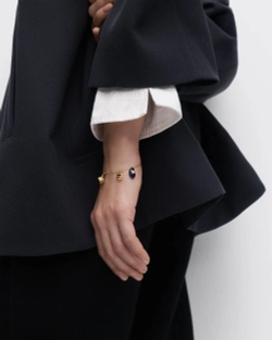 Подвеска-шарм Clover серебро 925 пробы покрытое золотом