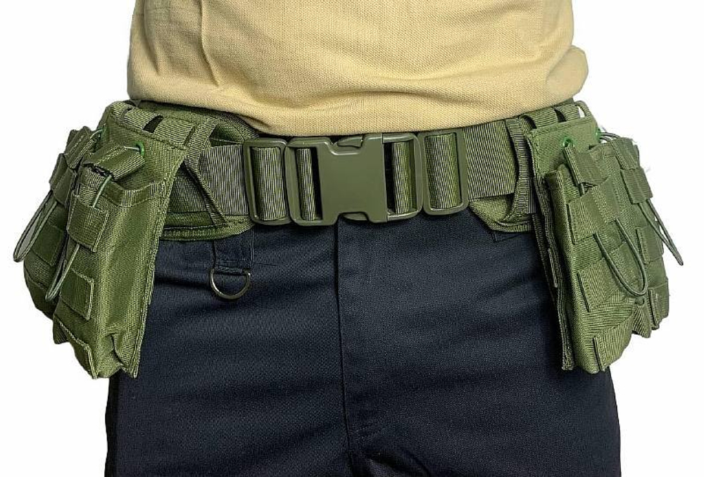 Разгрузочный бандаж боевой варбелт олива