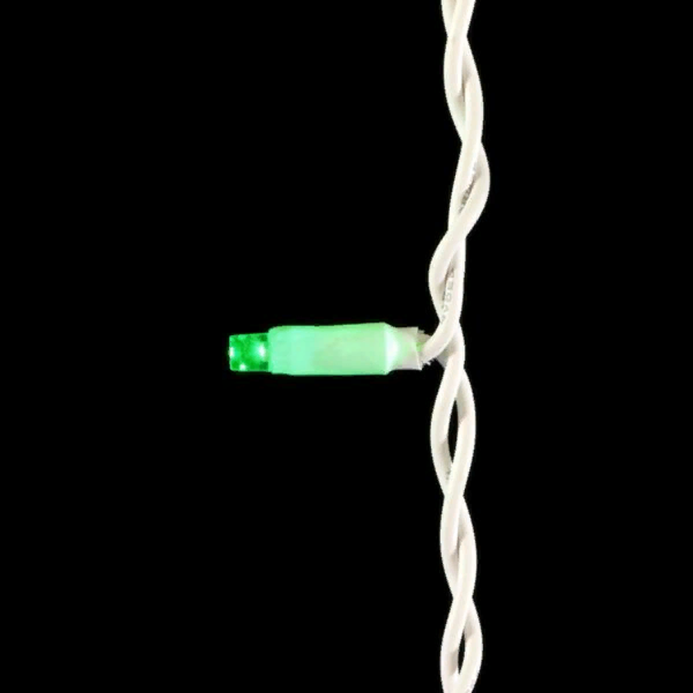 Светодиодная бахрома с колпачком 3,2*0,9 м., 168 разноцветных LED ламп, каучуковый белый провод, LTC (LL168-8-2M)