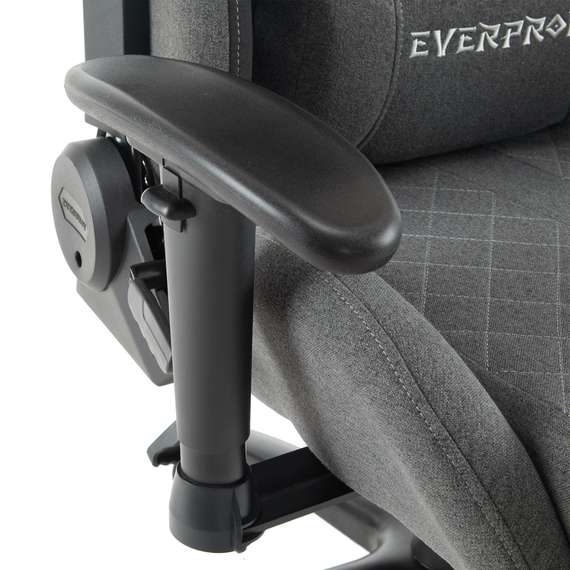 Геймерское кресло Everprof Ghost Ткань Серый