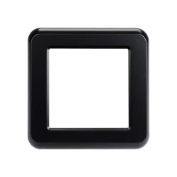 Рамка пластиковая FRM-VERSA-PL-1-BK (Arlight, -) 043768