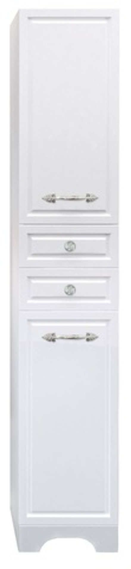 Пенал 1Marka Прованс 35Н 2д. 2в.я. Белый глянец