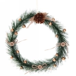 Венок новогодний d-17 см «Зимняя сказка»