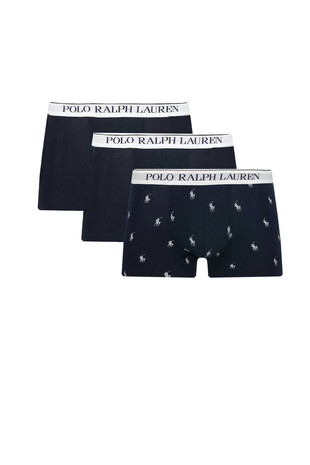 Трусики-боксеры 3шт. POLO RALPH LAUREN - темно-синий(714830299)