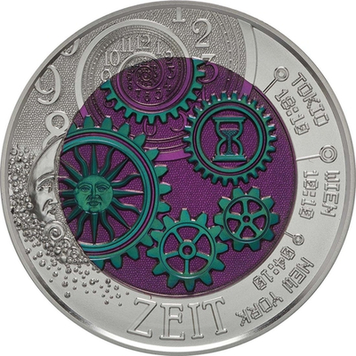 АВСТРИЯ, 2016, 25 ЕВРО [БИМЕТАЛЛ: СЕРЕБРО + НИОБИЙ]