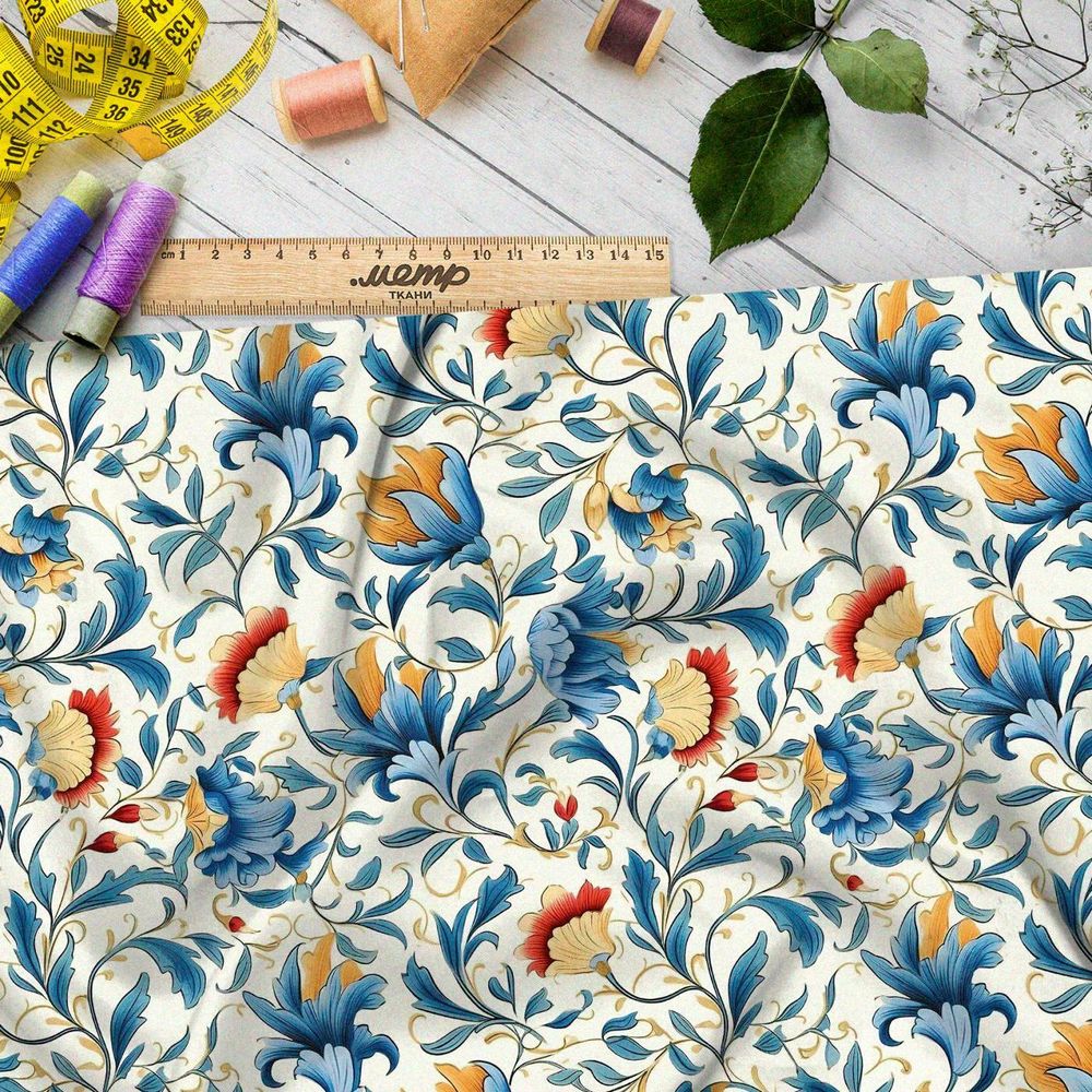 Ткань Ниагара Софт сказочный орнамент