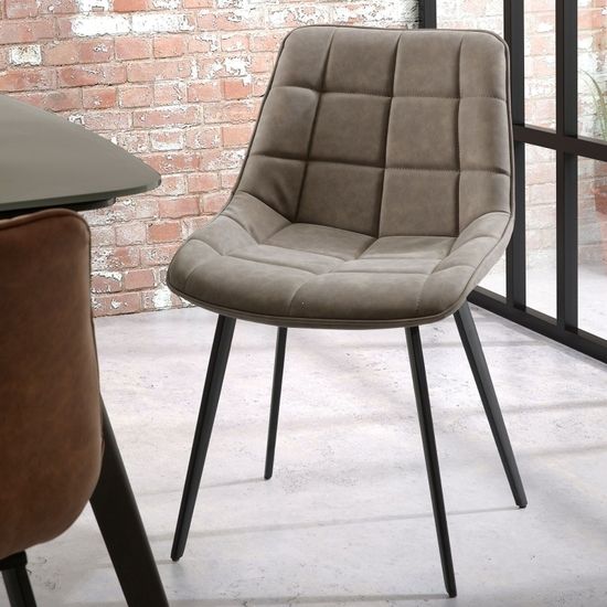 Стул Adah бежево-серый Испания La Forma