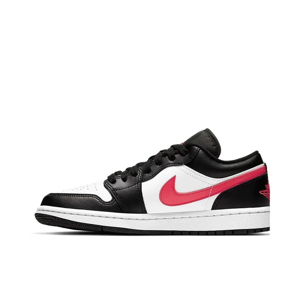 Женские кроссовки Air Jordan 1 Low 'Black Siren Red' DC0774-004
