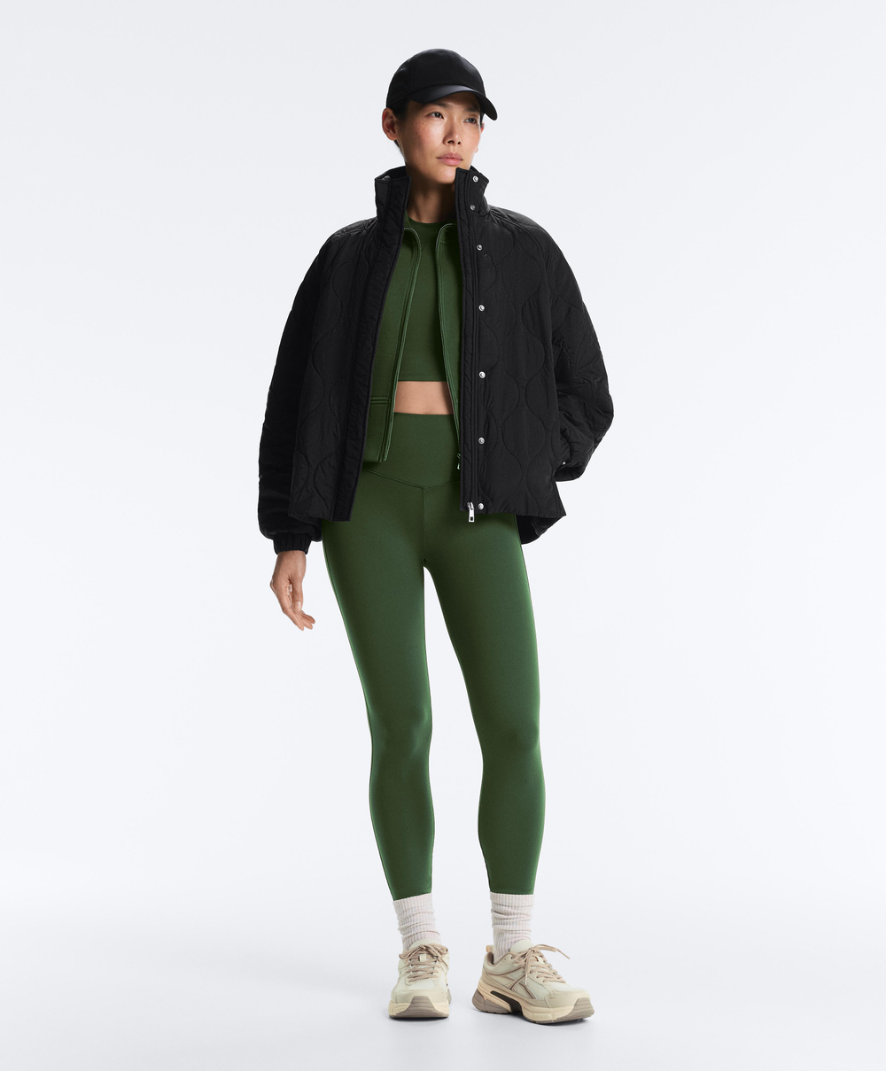 Oysho Водоотталкивающая утепленная куртка FELLEX® AEROGEL, черный