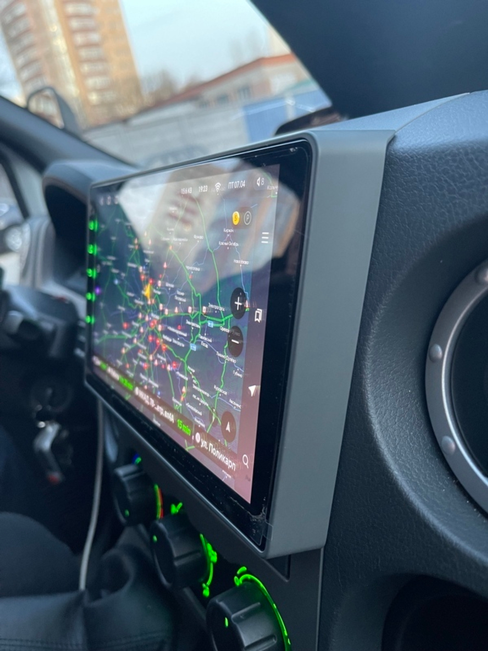 Магнитола для ГАЗель Next, Газон Next без ШГУ (рамка 9") - Teyes CC3L на Android 10, 8-ядер, CarPlay, 4G SIM-слот