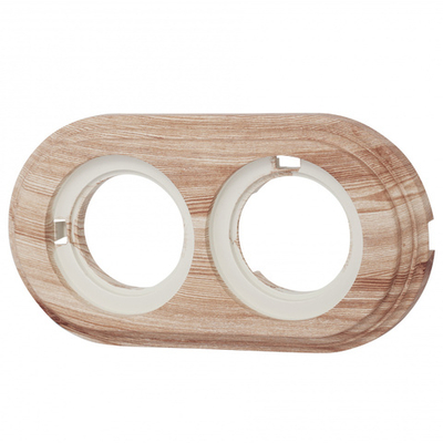 Рамка 2-х постовая, пластик, цвет Карельская Сосна BF1-620-13/PL