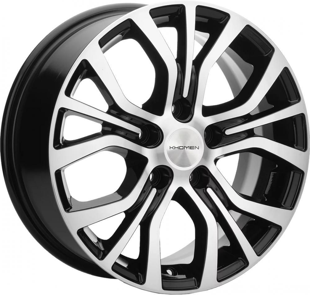Khomen 1608 6.5x16 5x120 ET 51 Dia 65.1 (BFP)