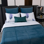 Комплект постельного белья Сатин Velouria Luxe с Одеялом VL018