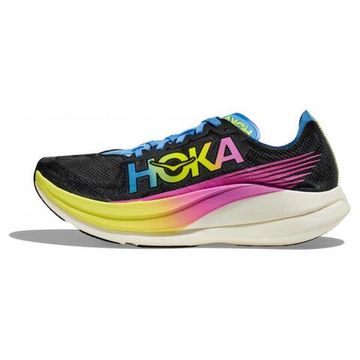 HOKA ONE ONE Rocket X Беговые дорожки Самые маленькие Черно-розовые Юнисекс