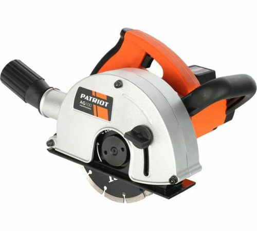 Штроборез PATRIOT AG 100, мощность 1700 Вт, для дисков диаметром 150 мм, кейс (130301101)
