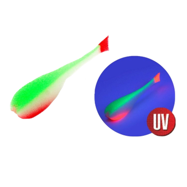 Рыбка поролоновая Яман Y-P110 110мм 5шт На двойнике -