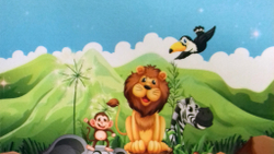 Микровелюр Xpoint (Икспоинт) 0007.01 В гостях у сказки