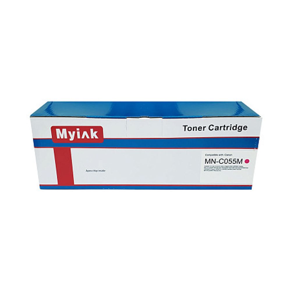 Картридж 055 для CANON LBP-663/ 664/MF746/742/744 пурпурный (2,1K) MyInk