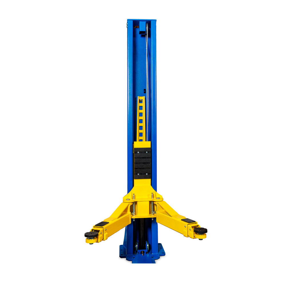 Автоподъемник двухстоечный ROSSVIK V2-5.5 г/п 5,5т, 380В, с нижней синхронизацией. Синий