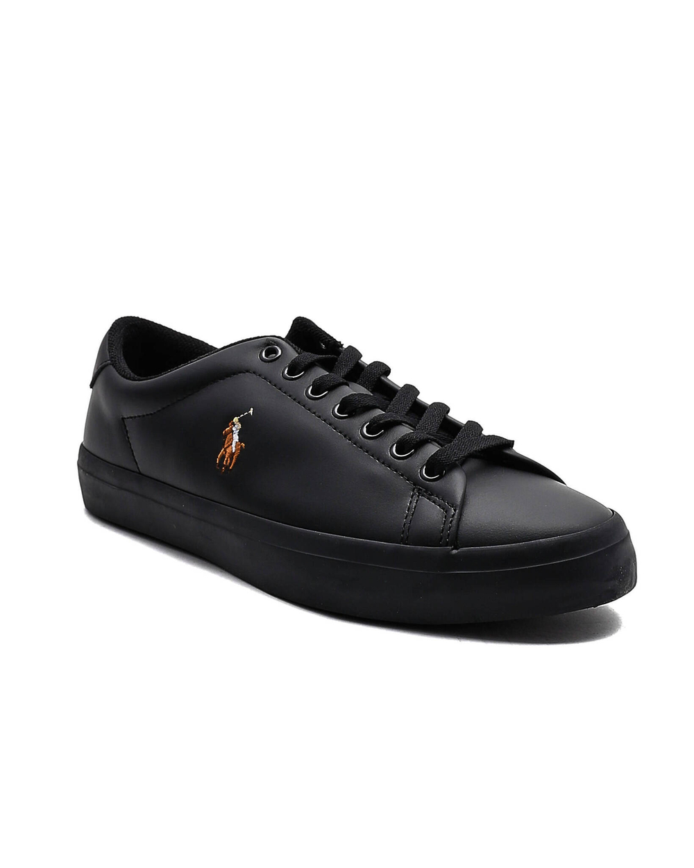 Кожаные кроссовки POLO RALPH LAUREN - черный(816884372)