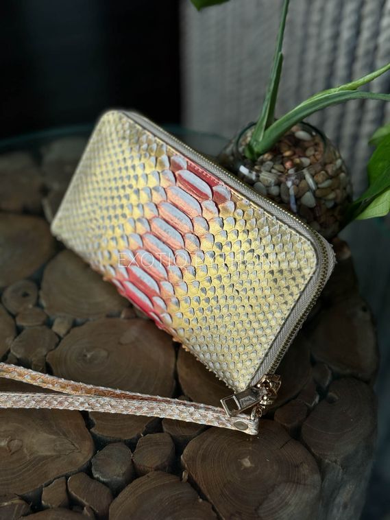 Кошелек из кожи питона WA-219