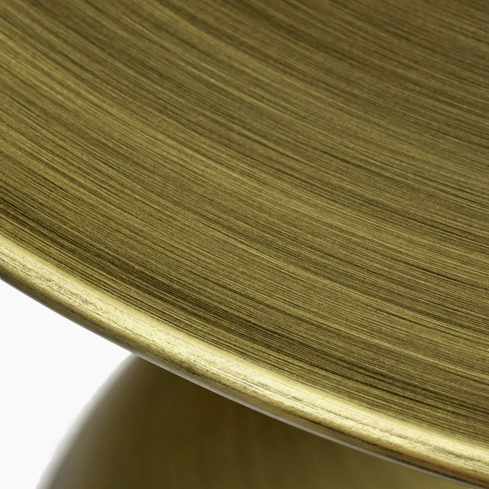 Кофейный столик Stupa 40x54см, латунь, металл