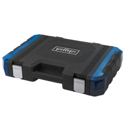 Набор инструментов 125+6пр.1/4''1/2''(6-гран.)(4-36мм,36-12гр.)+(ключи трещоточные:8х10,12х13мм, ключи резрезные:8х10,9х11,12х13мм) Scheppach Sch-41252-5 (Premium)
