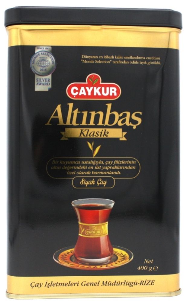 Чай черный Caykur Altinbash жестяная банка 400 г