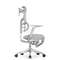 Кресло EXPERT PRO 2 RSA2M01-G(NEW) Подножк(подлок 6D(360), подголовн 4D,сетка бел./каркас сер.)