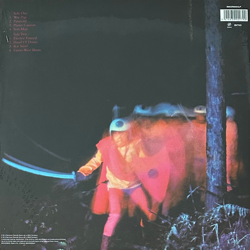 Black Sabbath - Paranoid (Европа 2022г.)