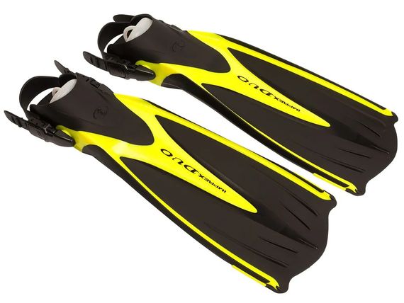 Ласты TUSA Imprex Duo регулируемые черный/желтый