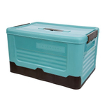 Короб пластиковый складной "Пазл", Д400 Ш280 В230, голубой Fancy-hh97-M