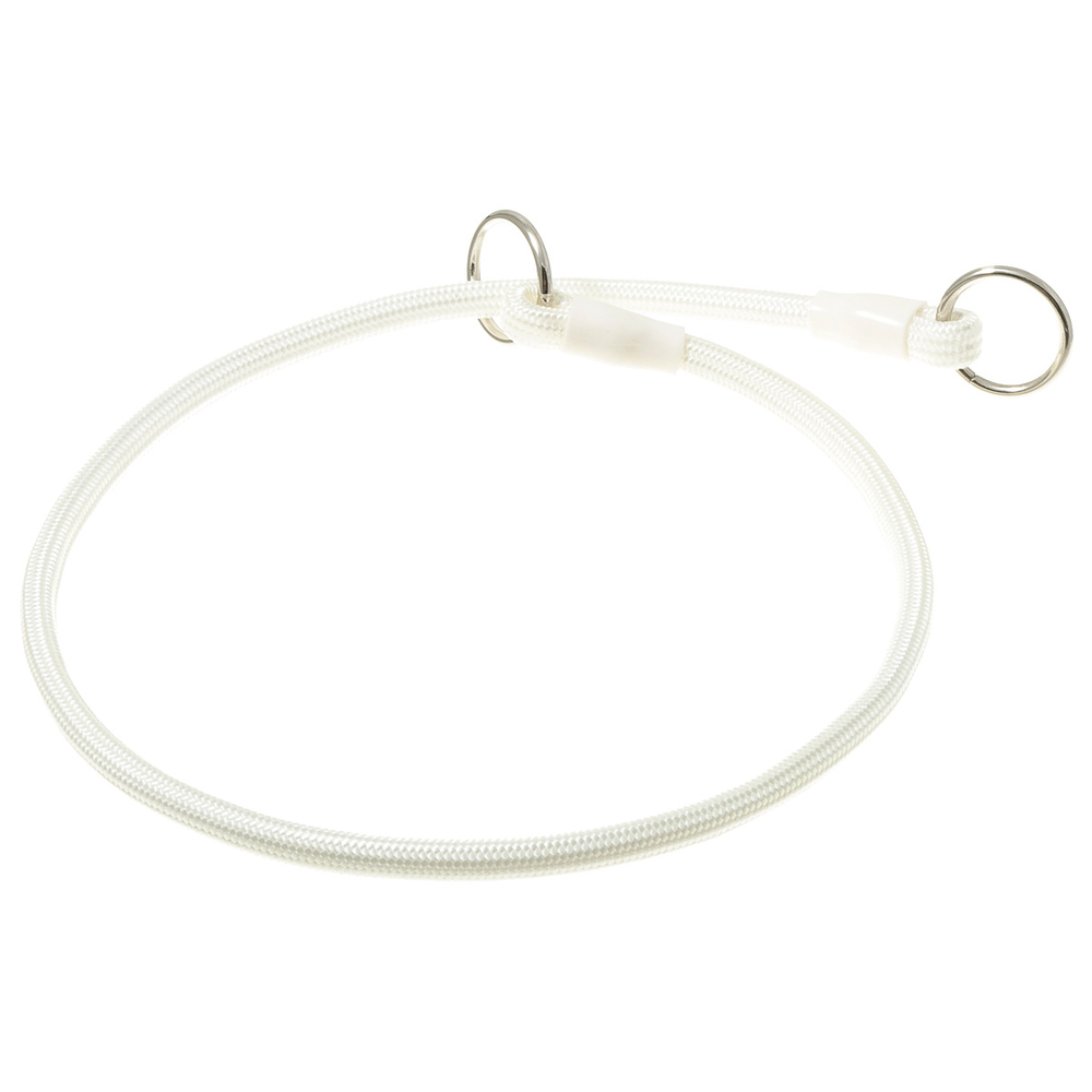 V.I.PET Ошейник-удавка с 2-я кольцами круглый 6 мм, 55 см