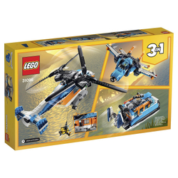 LEGO Creator: Двухроторный вертолет 31096 — Twin-Rotor Helicopter — Лего Креатор Создатель