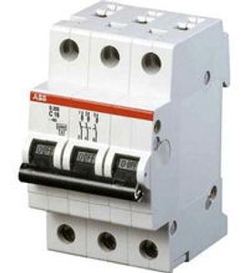 ABB S803C Автоматический выключатель 3P 16A (С) 25кА (4.5 мод.) 2CCS883001R0164