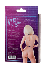 Черная портупея H.E.L. Roxie (Размер: S-M-L) (Цвет: черный)