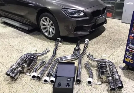 Спортивная выхлопная система с заслонками для BMW 6 Series 640i 3.0T 2011-2017 БМВ