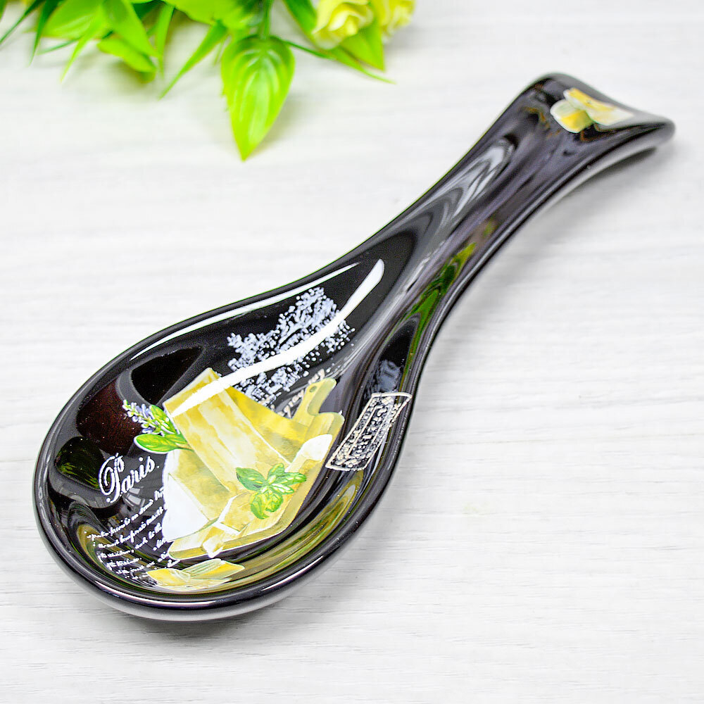 Подставка под ложку "Черный трюфель", Prima collection