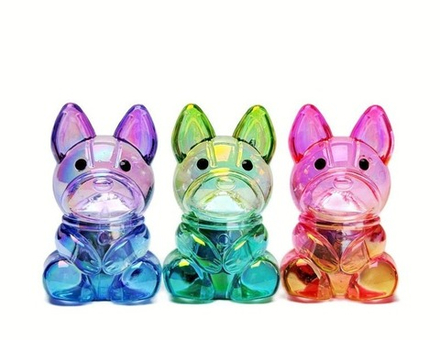 Точилка разноцветная "Мопс" оптом