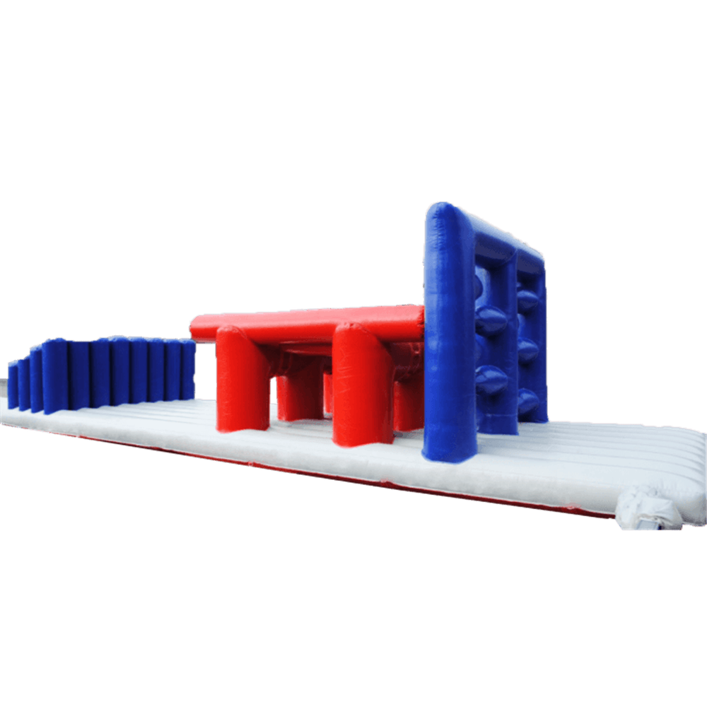 Надувная полоса препятствий "Полоса стена"