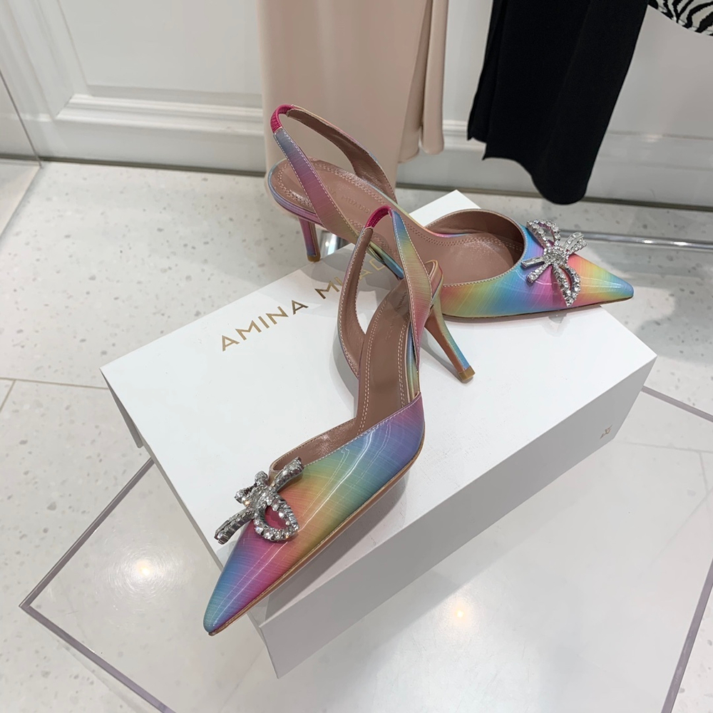 Amina Muaddi Pumps