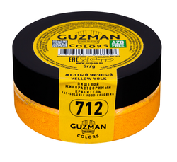 Краситель сухой жирорастворимый Жёлтый яичный (712), GUZMAN, 5 г