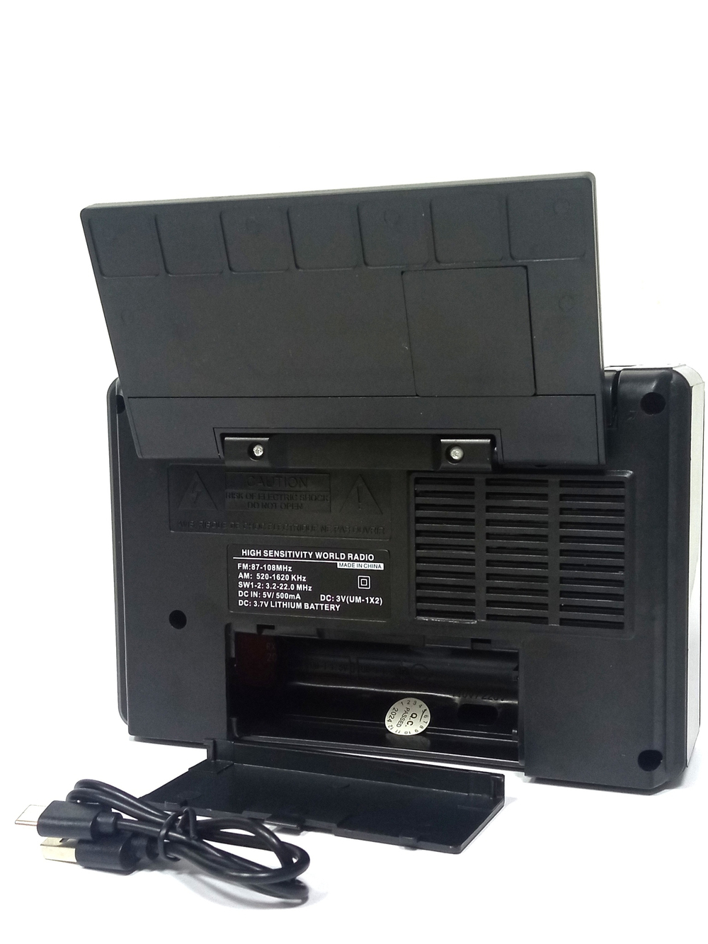 Радиоприемник с MP3 плеером и BT+Solar panel Golon RXBT863S