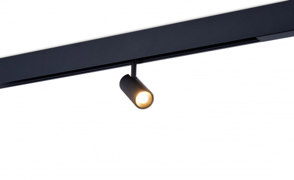 Светодиодный светильник Alpha для SPACE Track system 5Вт, D35xL80 мм, 342Лм, 36°, 3000К, диммируемый 0-10В, Ra &gt;90, черный