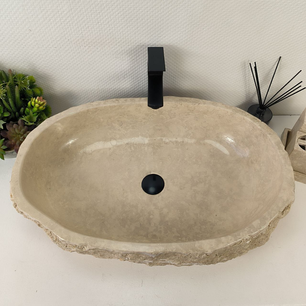 Раковина из мрамора Erozy Cream EM-65516 70*46*16 0880