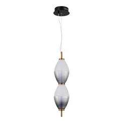 SL6130.403.15 Светильник подвесной ST-Luce Черный/Белый, Дымчатый LED 1*16W 3000K ICE