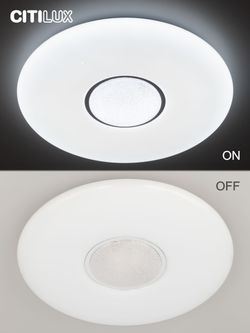 Citilux Санта CL723680G RGB Люстра светодиодная с пультом