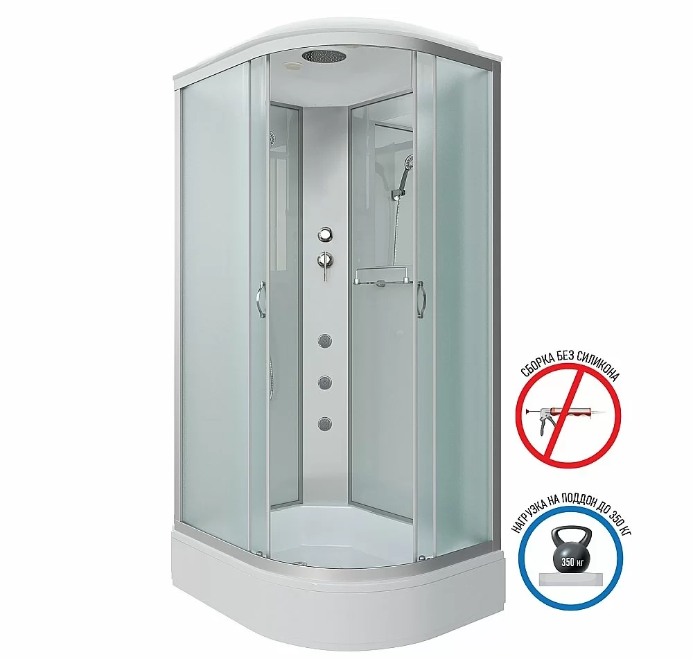 Душевая кабина Niagara Classic NG-33974-14G 90х70 с гидромассажем