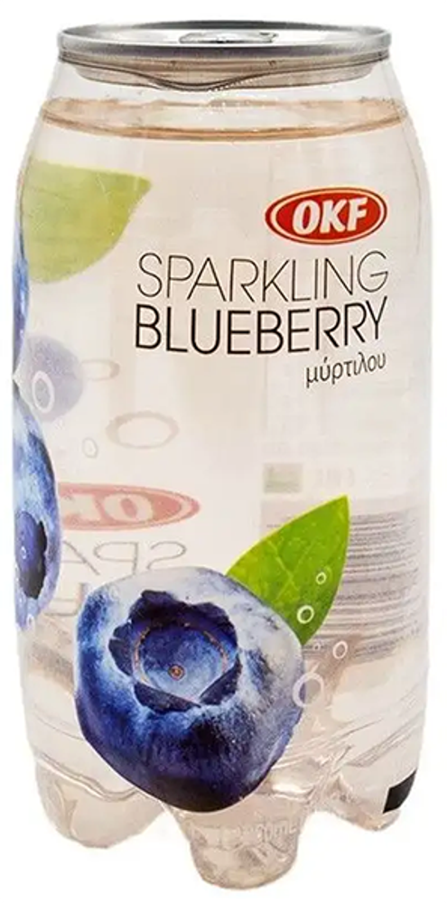 Газированный напиток OKF Sparkling Blueberry &quot;Черника&quot; 0.35 - пэт